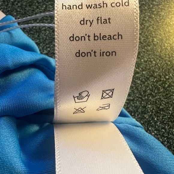 Andie Swim The Newport Top Blue size Large NWT - Picture 5 of 8